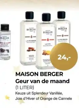 EP Beerepoot MAISON BERGER Geur van de maand aanbieding