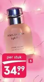 Etos Dolce & Gabbana Light Blue Pour Homme aanbieding