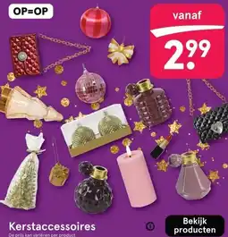 Etos Kerstaccessoires aanbieding