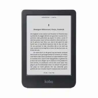 Electroworld Kobo Clara BW E Ink Carta 6 inch zwart aanbieding
