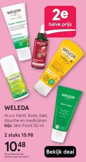 Etos WELEDA aanbieding