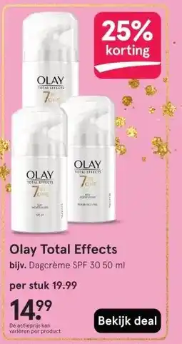 Etos Olay Total Effects aanbieding