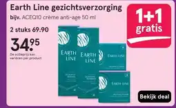 Etos Earth Line gezichtsverzorging aanbieding