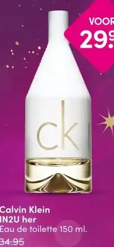 DA Calvin Klein IN2U her aanbieding