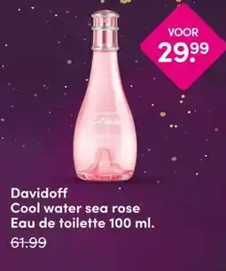 DA Davidoff Cool water sea rose aanbieding