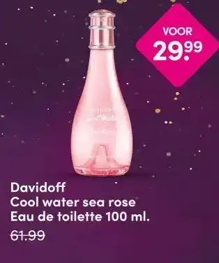 DA Davidoff Cool water sea rose aanbieding