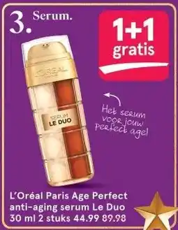Etos L'Oréal Paris Age Perfect anti-aging serum Le Duo aanbieding