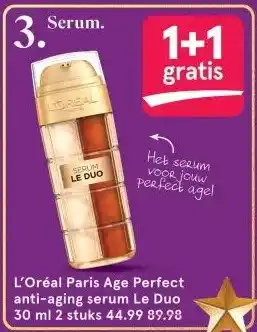 Etos L'Oréal Paris Age Perfect anti-aging serum Le Duo aanbieding