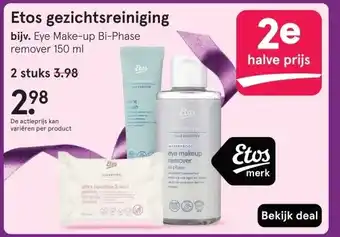 Etos Etos gezichtsreiniging aanbieding