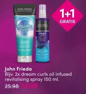 DA John Frieda aanbieding