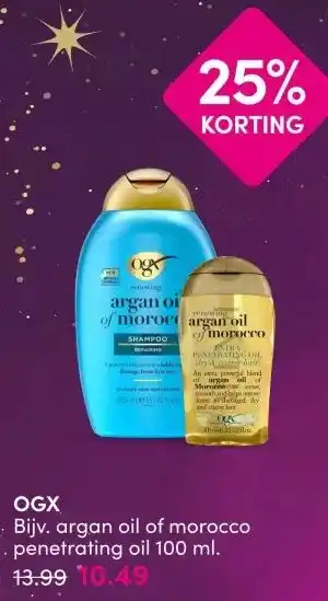 DA OGX aanbieding