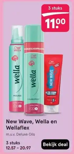 Etos New Wave, Wella en Wellaflex aanbieding