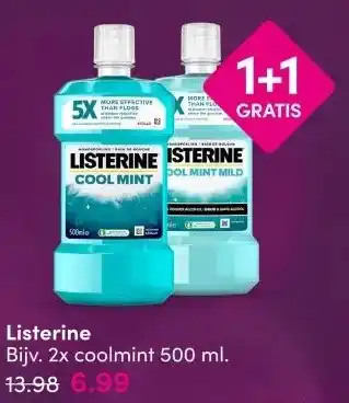 DA Listerine aanbieding