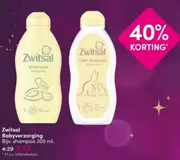 DA Zwitsal Babyverzorging aanbieding