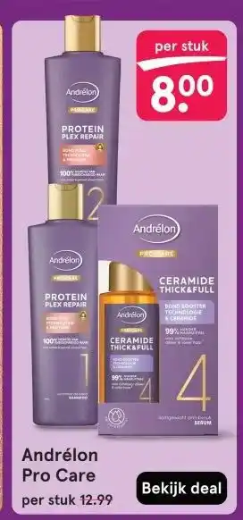 Etos Andrélon Pro Care aanbieding