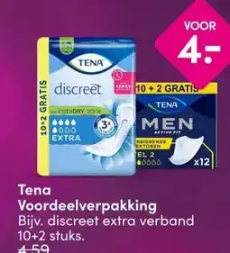 DA Tena Voordeelverpakking aanbieding