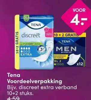DA Tena Voordeelverpakking aanbieding