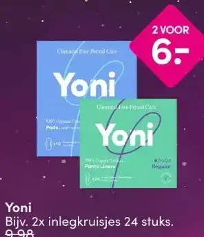 DA Yoni aanbieding