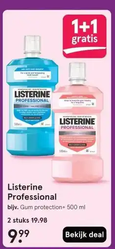 Etos Listerine Professional aanbieding