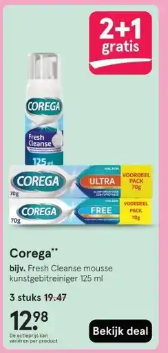 Etos Corega aanbieding