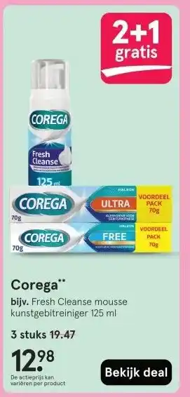 Etos Corega aanbieding