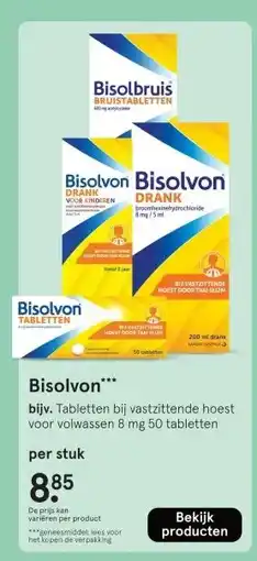 Etos Bisolvon aanbieding