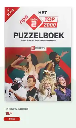 Bruna Het Top2000 puzzelboek aanbieding