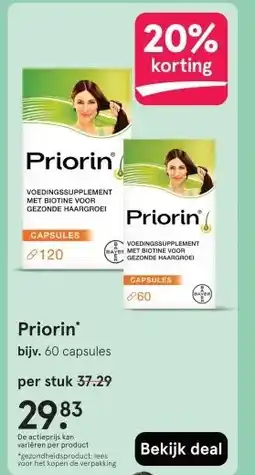 Etos Priorin aanbieding