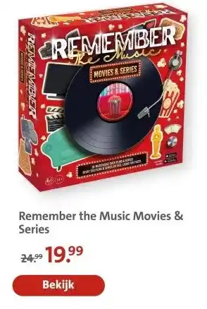 Bruna Remember the Music Movies & Series aanbieding