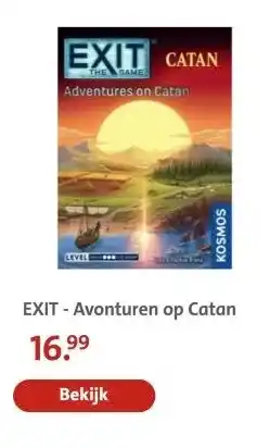 Bruna EXIT - Avonturen op Catan aanbieding