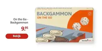 Bruna On the Go - Backgammon aanbieding