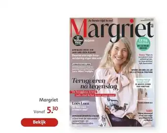 Bruna Margriet aanbieding