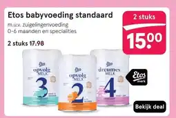 Etos Etos babyvoeding standaard aanbieding