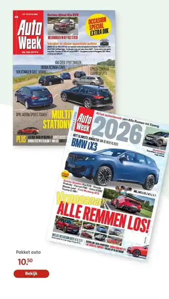 Bruna Pakket auto aanbieding