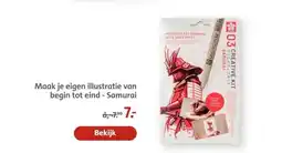 Bruna Maak je eigen illustratie van begin tot eind - Samurai aanbieding