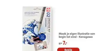 Bruna Maak je eigen illustratie van begin tot eind - Kanagawa aanbieding
