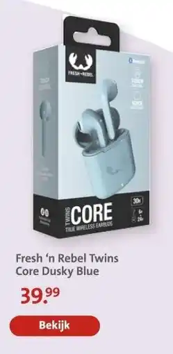 Bruna Fresh 'n Rebel Twins Core Dusky Blue aanbieding