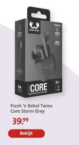 Bruna Fresh 'n Rebel Twins Core Storm Grey aanbieding