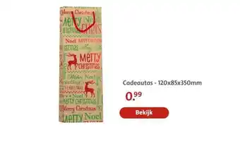 Bruna Cadeautas - 120x85x350mm aanbieding