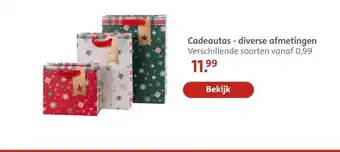 Bruna Cadeautas - diverse afmetingen aanbieding