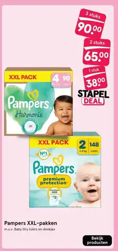 Etos Pampers XXL-pakken aanbieding
