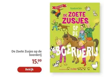 Bruna De Zoete Zusjes op de boerderij aanbieding