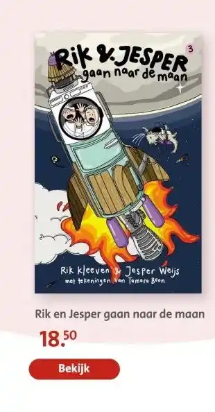 Bruna Rik en Jesper gaan naar de maan aanbieding