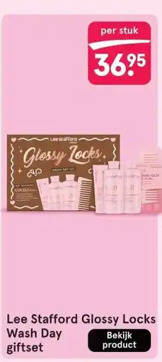 Etos Lee Stafford Glossy Locks Wash Day giftset aanbieding