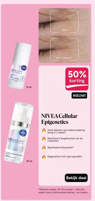 Etos NIVEA Cellular Epigenetics aanbieding