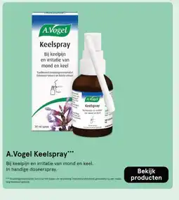 Etos A.Vogel Keelspray aanbieding