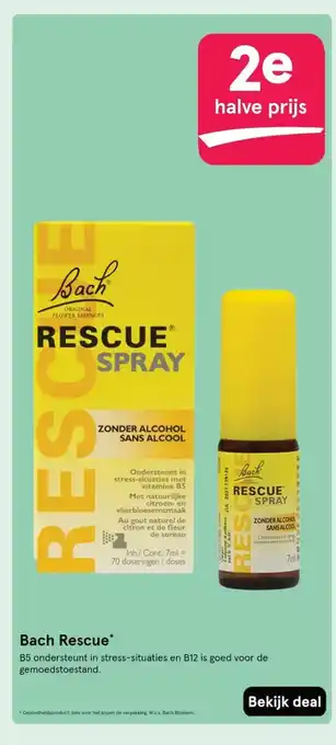 Etos Bach Rescue aanbieding