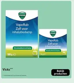 Etos Vicks aanbieding