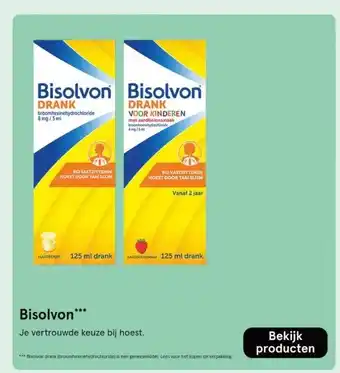 Etos Bisolvon aanbieding