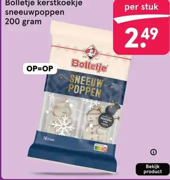 Etos Bolletje kerstkoekje sneeuwpoppen aanbieding